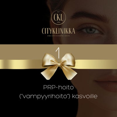 PRP treatment ("vampire treatment") for the face HKI