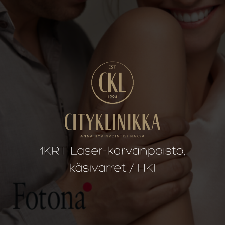 1x Laser hair removal, arms / HKI