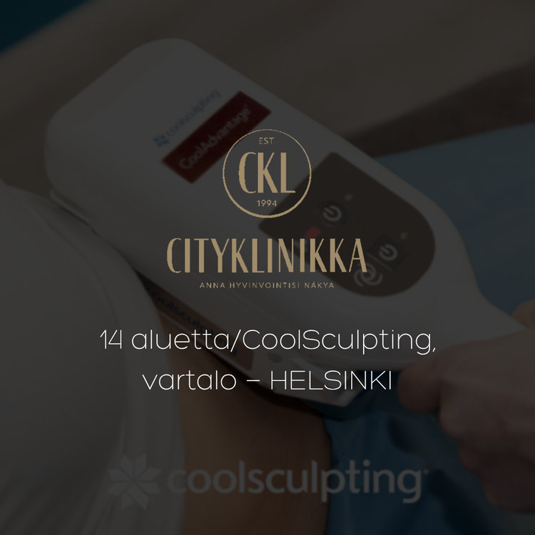 14 areas/CoolSculpting, body &mdash; HELSINKI